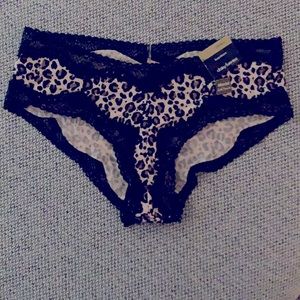 NWT Leopard & Lace panties